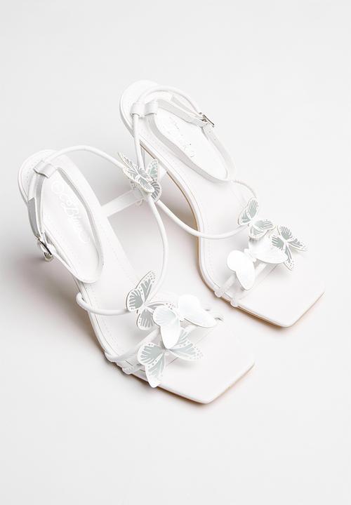 Miss Black - Monarch 1 Stiletto Heel - White