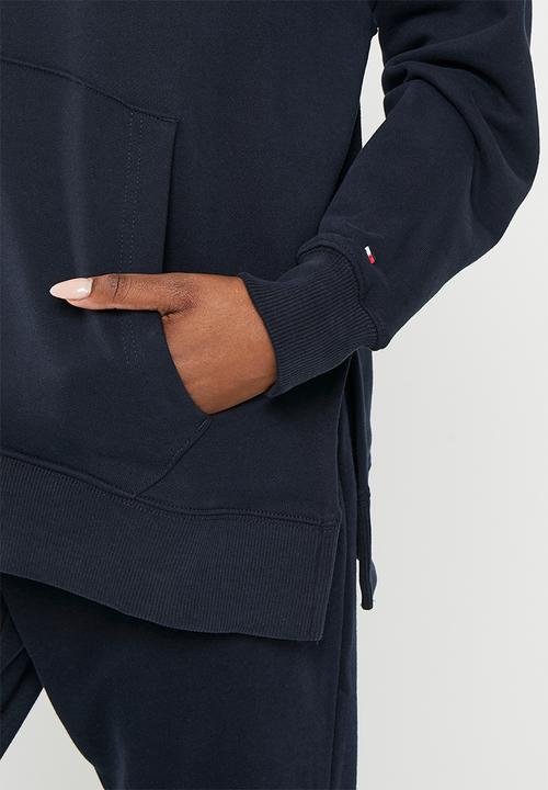 Tommy Hilfiger - Rlx hilfiger varsity emb hoodie - desert sky