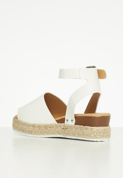 edit - Laiken espadrille - white