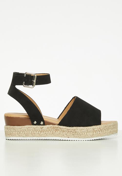 edit - Laiken espadrille - black