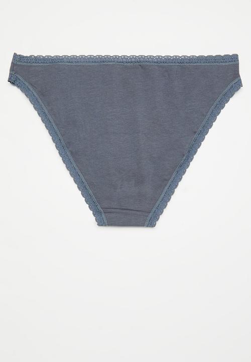 H&M - 4-Pack cotton bikini briefs - multi