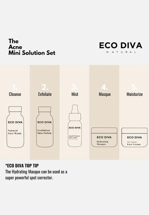 Eco Diva Natural - Eco Diva Acne Solution Mini Set