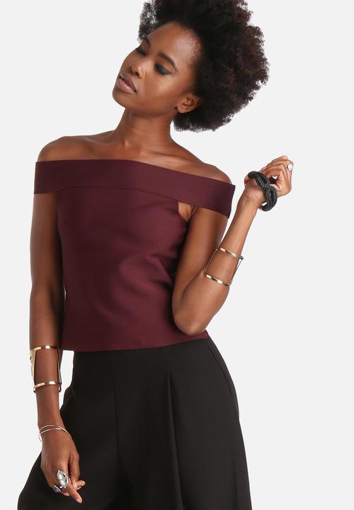 Vero Moda - Sandy Fancy Off-Shoulder Top