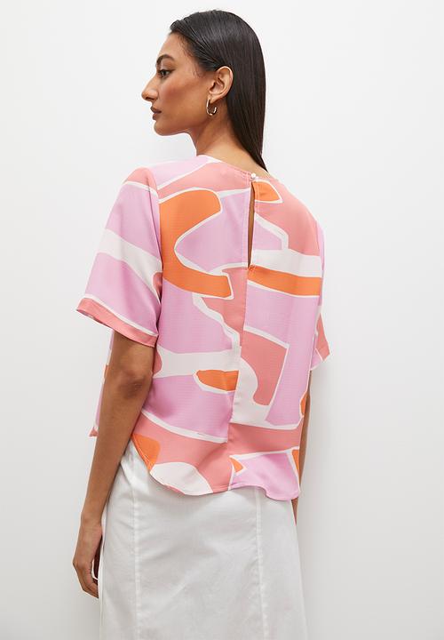 Superbalist - Easy woven tee - multi