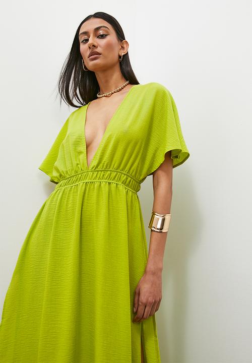 Superbalist - Maxi kaftan - chartreuse