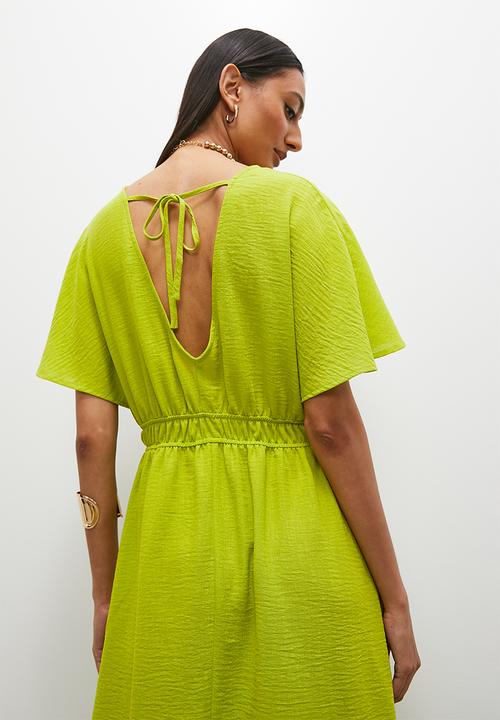 Superbalist - Maxi kaftan - chartreuse