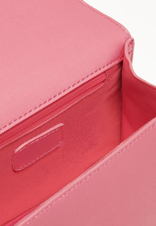 SISSY BOY - Slay fest structured crossbody - pink