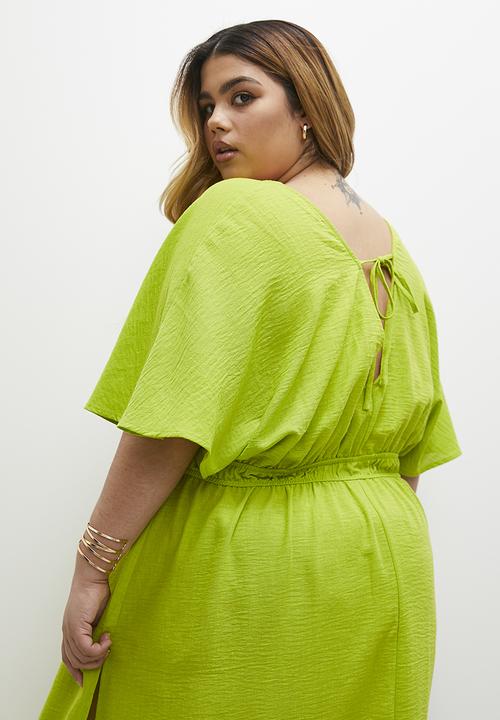 Superbalist - Maxi kaftan - chartreuse