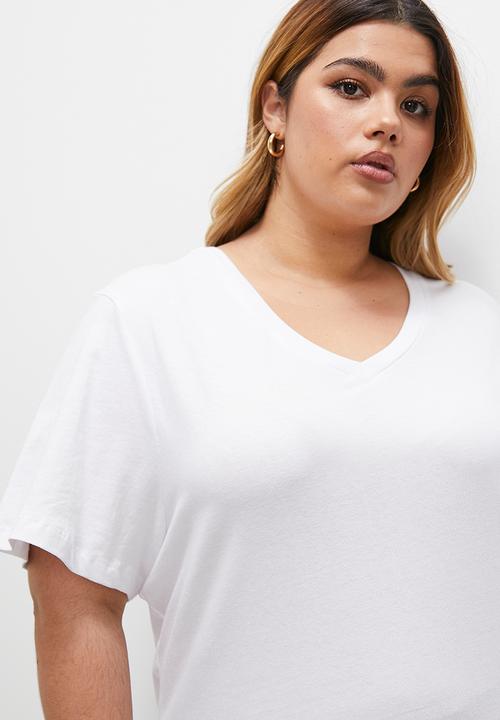 Superbalist - 2-Pack v neck tee - black & white