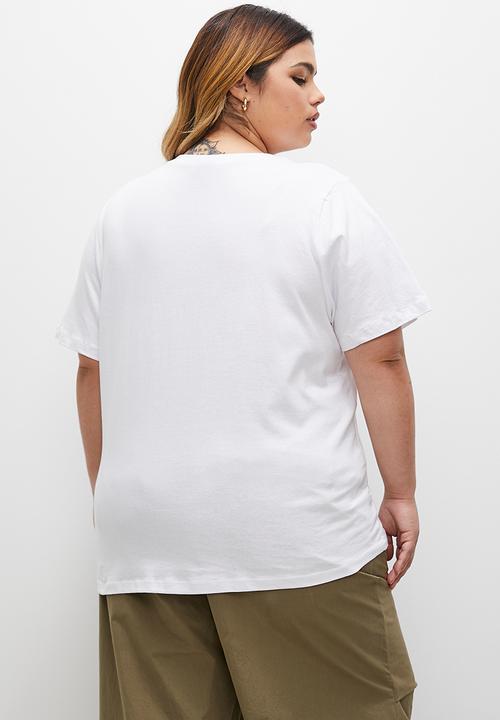 Superbalist - 2-Pack v neck tee - black & white