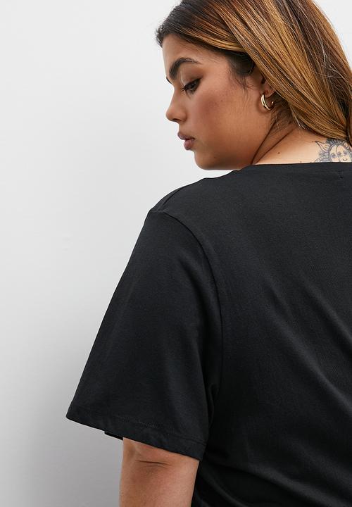 Superbalist - 2-Pack v neck tee - black & white