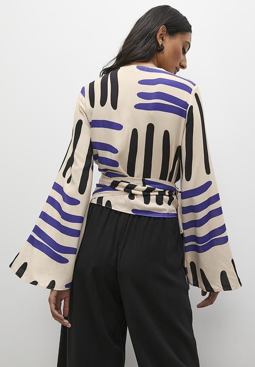 Superbalist - Wrap blouse - multi 