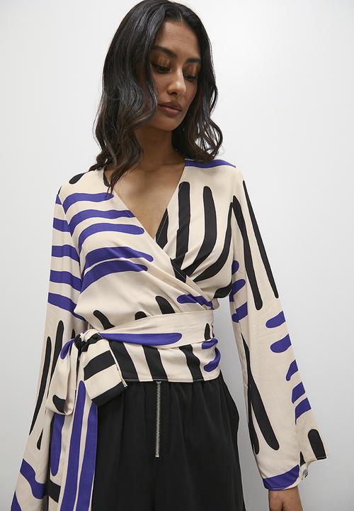 Superbalist - Wrap blouse - multi 