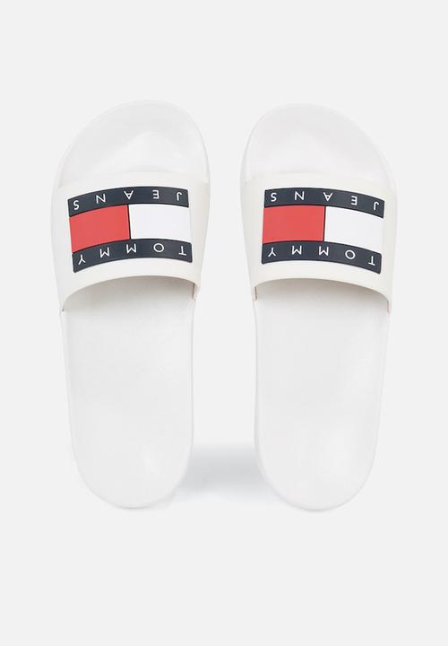 Tommy Hilfiger - Tommy jeans pool slide ess - ecru