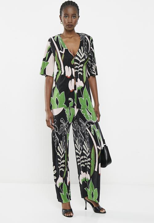 Me&B - Plisse pants - multi