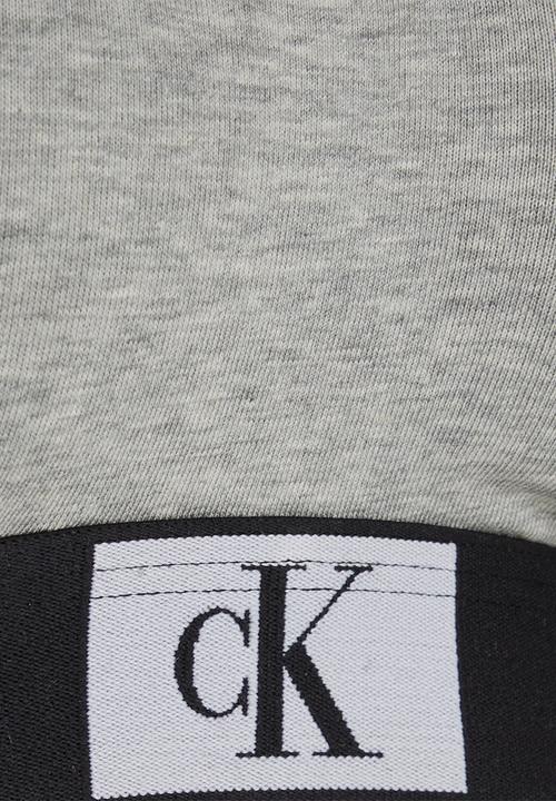 Calvin Klein - Lght lined bralette - grey heather