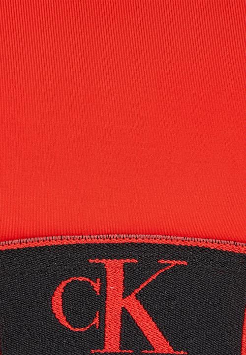 Calvin Klein - Lght lined bralette - hazard