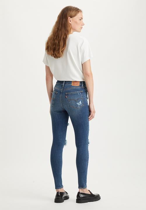 Levi’s® - 721 High rise skinny za tore it up - dark indigo