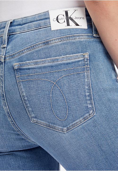Calvin Klein - Mid rise skinny - denim medium