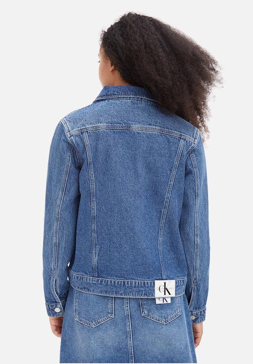 Calvin Klein - Regular 90s denim jacket - denim dark