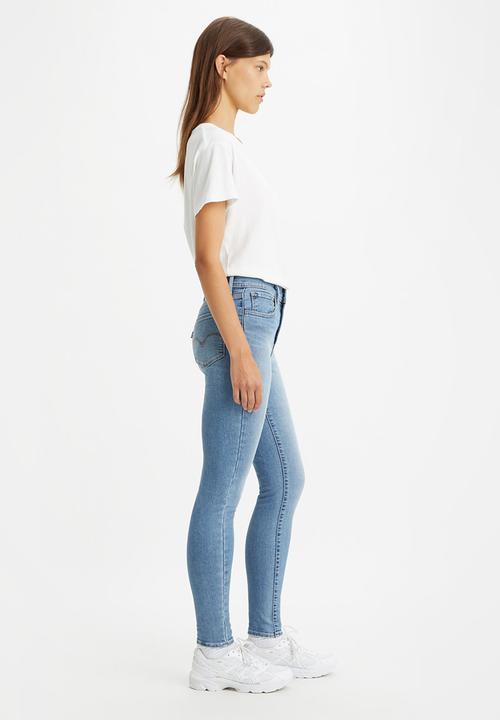 Levi’s® - 720 Hirise Superskinny Z Talk Me Through - Med Indigo