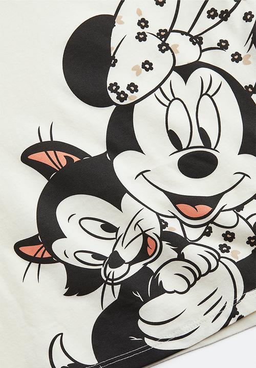 H&M - Printed T-shirt - white