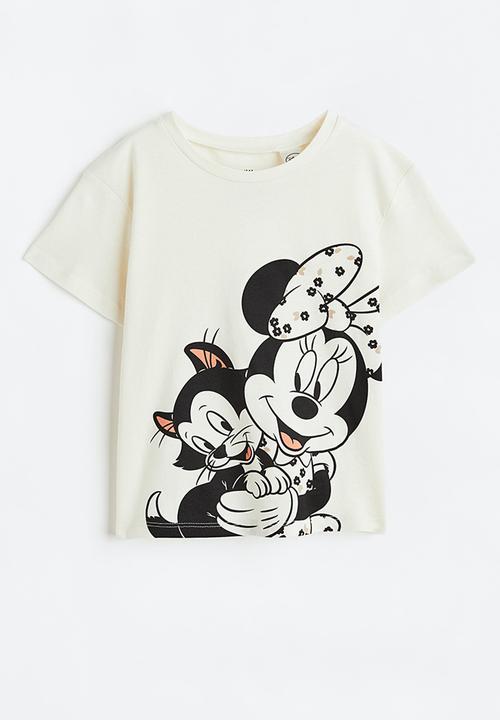 H&M - Printed T-shirt - white