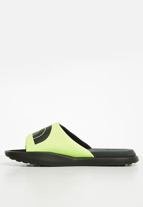 The North Face - M triarch slide - led yellow & black