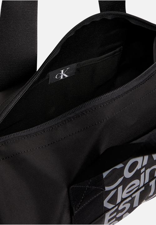Calvin Klein - Sport essentials duffle38 gr - black & overcast grey print