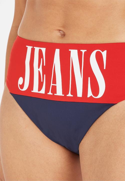Tommy Hilfiger - Hw cheeky bikini - twilight navy