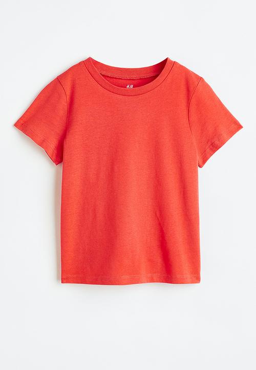 H&M - Cotton T-shirt - bright red