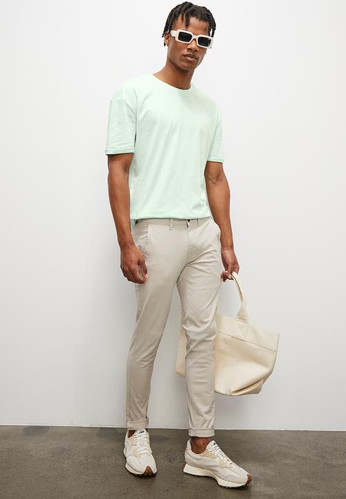 STYLE REPUBLIC - Duncan roll sleeve 1 up tee - mint 