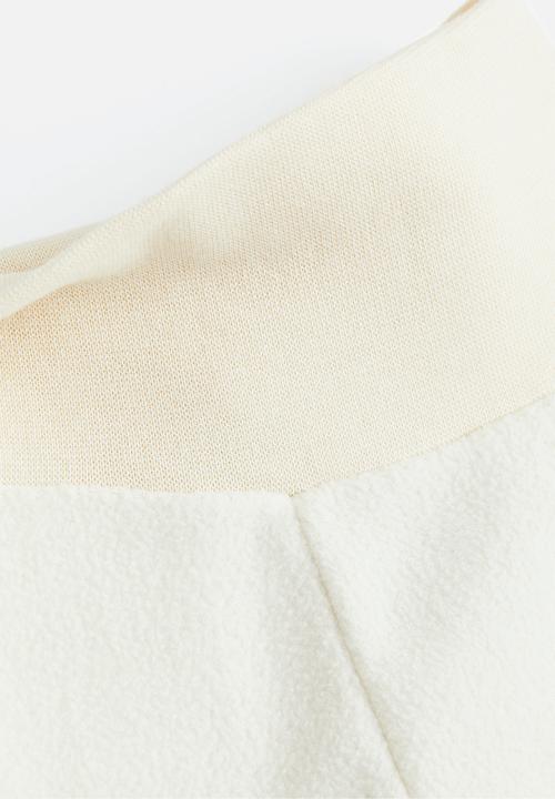 H&M - 2-Piece fleece set - natural white 