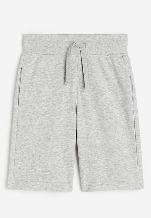 H&M - Sweatshirt shorts - light grey marl