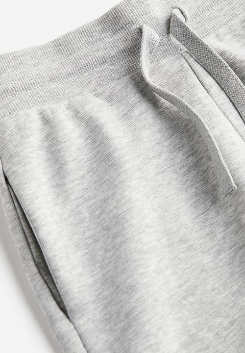 H&M - Sweatshirt shorts - light grey marl