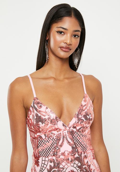 SISSY BOY - Glam maxi dress - pink