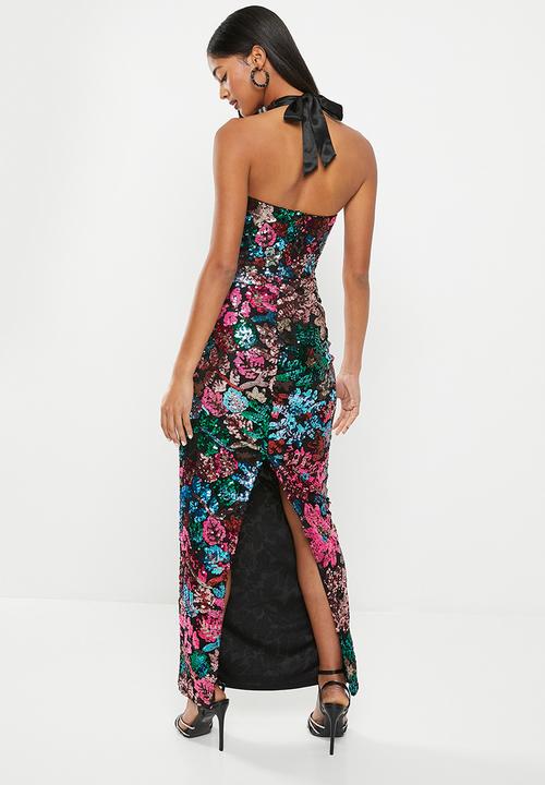 SISSY BOY - Minds universe: sequin maxi dress - multi