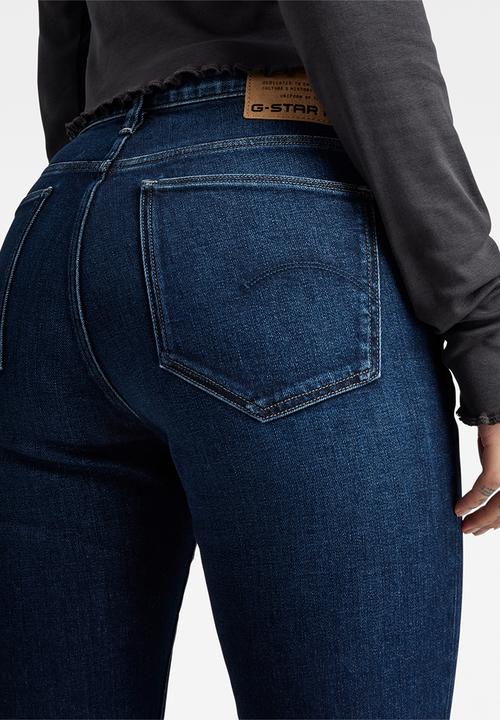 G-STAR - Ace 2.0 slim straight women - worn in aster blue