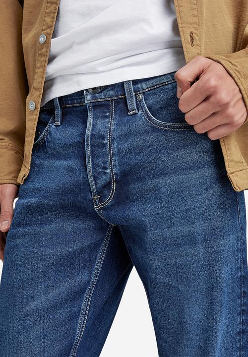 G-STAR - Mosa straight elto pure stretch denim - faded atlantic ocean