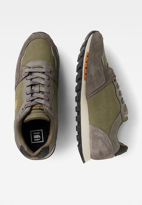 G-STAR - Track iii blk - lt grey/olive