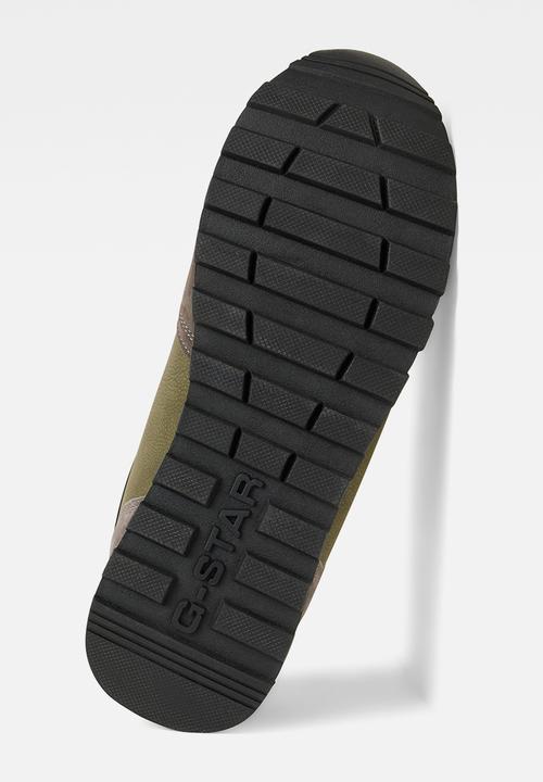 G-STAR - Track iii blk - lt grey/olive