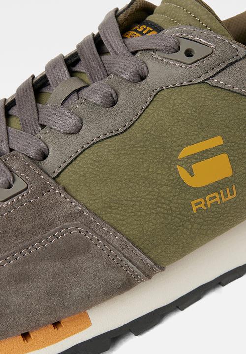 G-STAR - Track iii blk - lt grey/olive