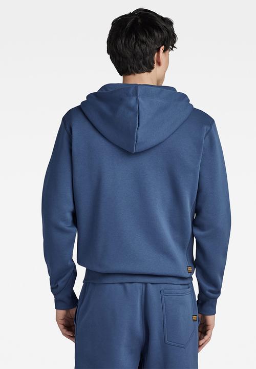 G-STAR - Premium core hdd zip sw l\s pacior sweat r - rank blue