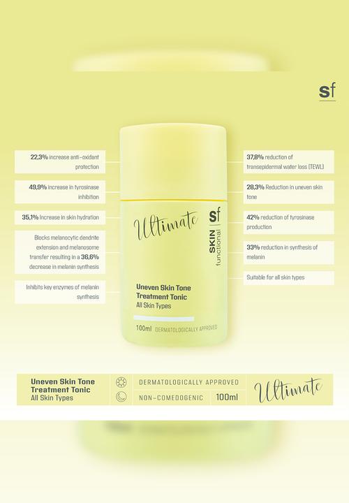SKIN functional - Ultimate - Uneven Skin Tone, Pigmentation Treatment. All Skin Types