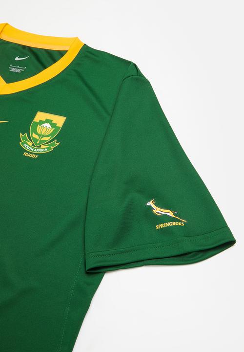 Nike - Springboks men's RWC23 stadium fan home jersey - gorge green/ gold