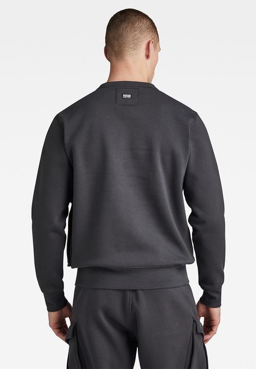 G-STAR - Cargo r sw dry ashor sweat - shadow