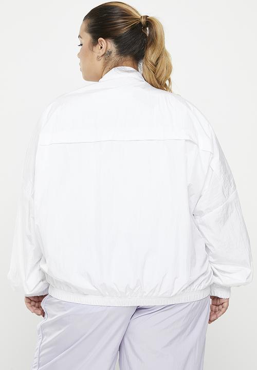 Cotton On - Plus warm up woven anorak - white