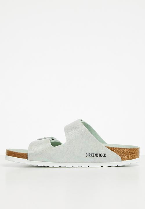 Birkenstock - Arizona iridescent shine narrow - matcha
