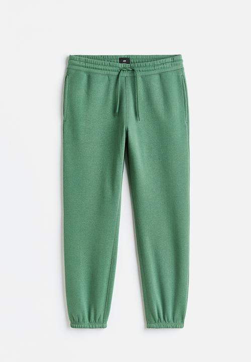H&M - Relaxed fit sweatpants - green