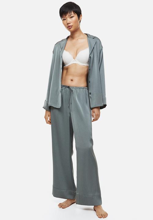 H&M - Lace push-up bra - white